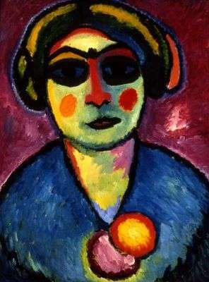 Sombres yeux, par Alexeï von Jawlensky
