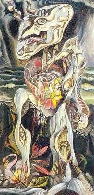 Le labyrinthe, par André Masson
