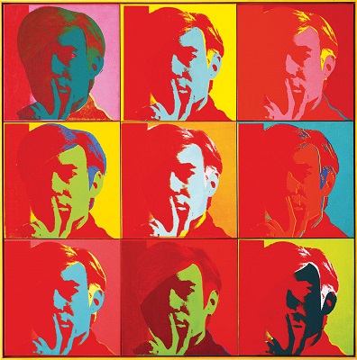 Autoportrait, par Andy Warhol