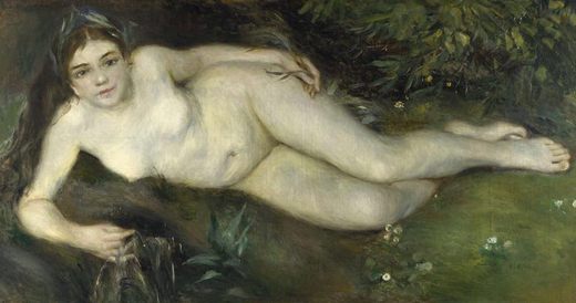 La Nymphe, par Auguste Renoir