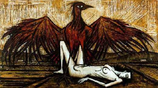 L'aigle, par Bernard Buffet