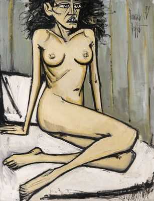 Nu et déguisé, par Bernard Buffet