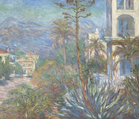 Villas à Bordighera, par Claude Monet