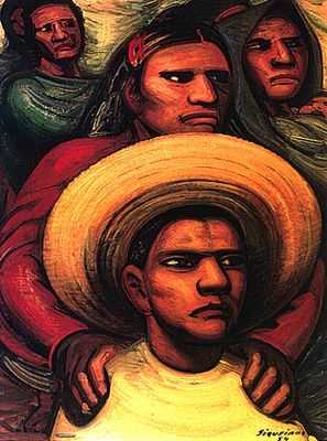Enfant au chapeau de paille, par David Alfaro Siqueiros