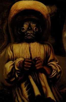 Enfant masqué, par David Alfaro Siqueiros