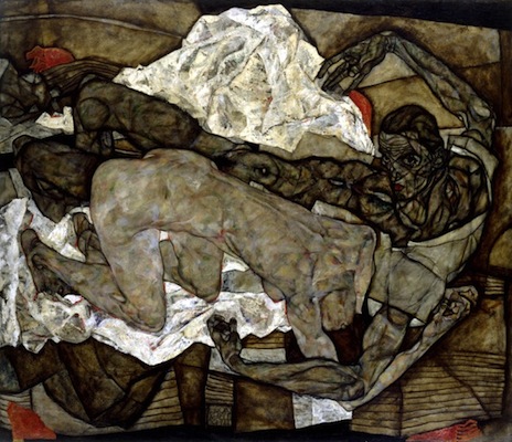 Homme et femme, par Egon Schiele