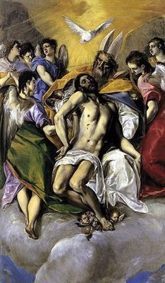 La sainte trinité, par El Greco