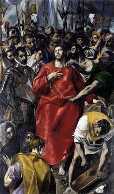 Le Christ dépouillé de sa tunique, par El Greco