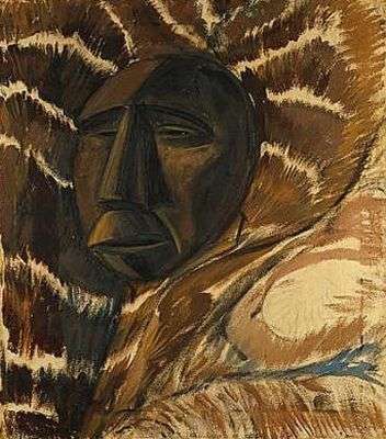 Le masque, par Erich Heckel