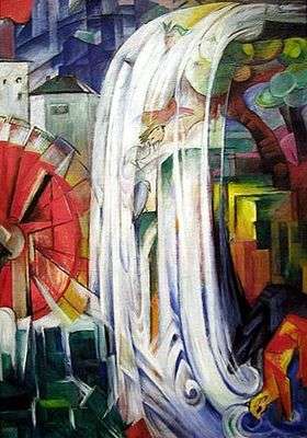 Le moulin enchanté, par Franz Marc