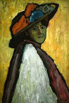 Marianne von Werefkin, par Gabriele Münter