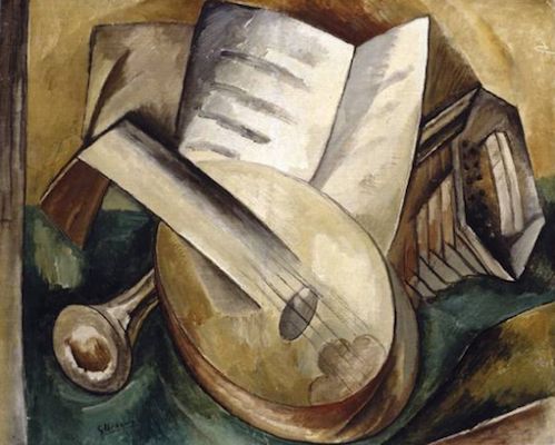 Les instruments de musique, par Georges Braque