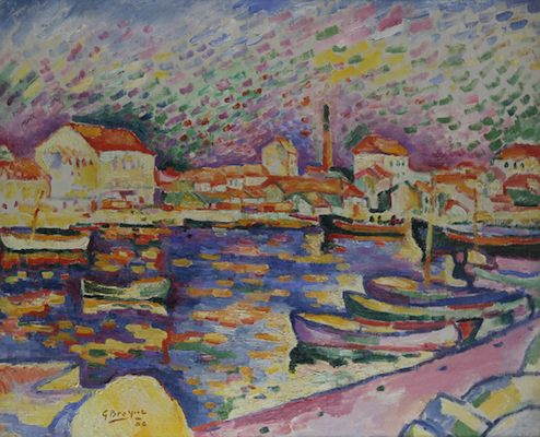 Port de La Ciotat (I), par Georges Braque