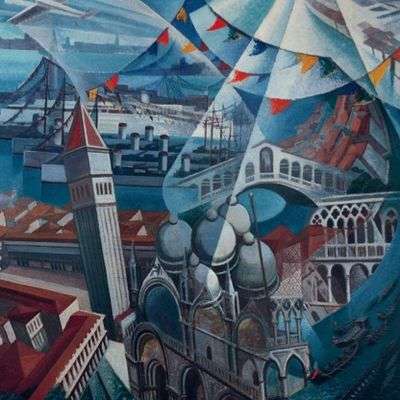Fête de Venise, par Gerardo Dottori
