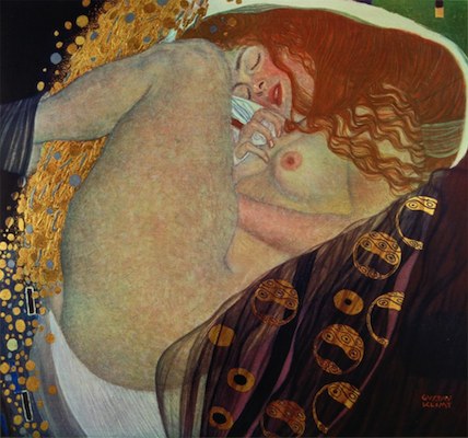 Danaé, par Gustav Klimt