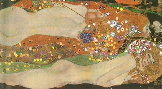 Serpent de mer II, par Gustav Klimt