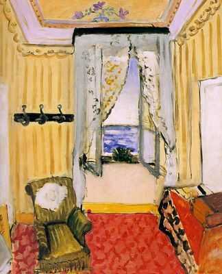Chambre avec vue sur la mer, par Henri Matisse