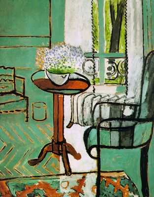 Le salon vert, par Henri Matisse