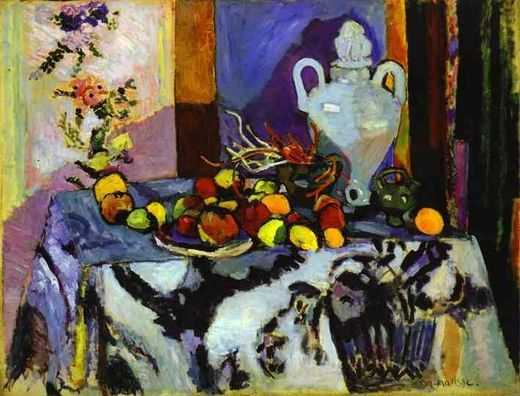 Nature morte en bleu, par Henri Matisse