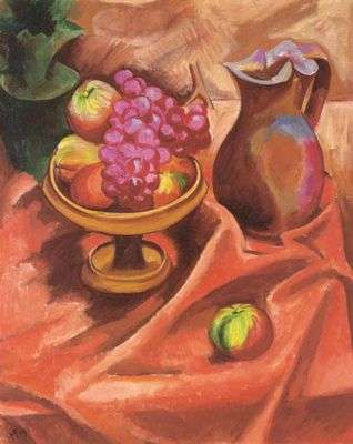 Grappe de raisin, par Hermann Max Pechstein