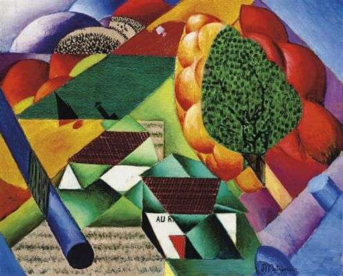 Paysage, par Jean Metzinger