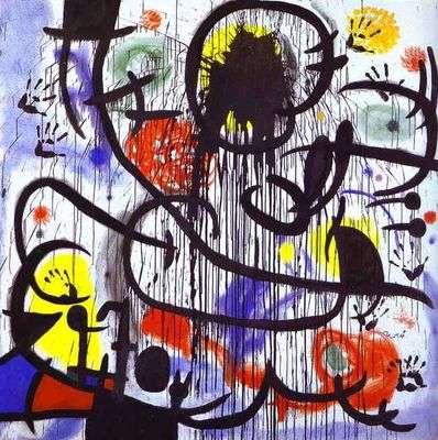 Mai 68, par Joan Miro