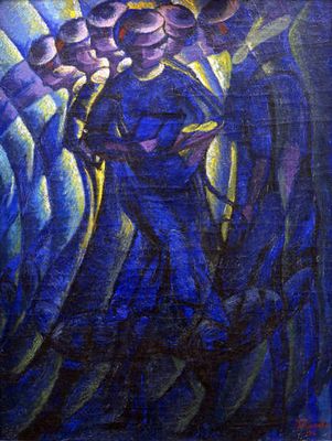 Décomposition des mouvements d'une femme, par Luigi Russolo