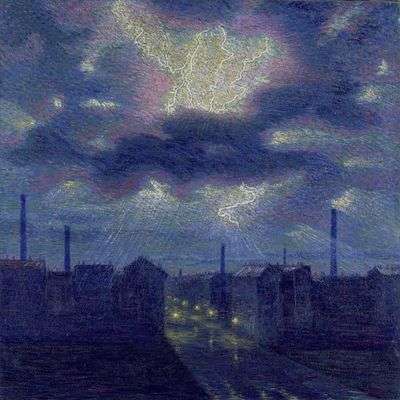 Les éclairs, par Luigi Russolo