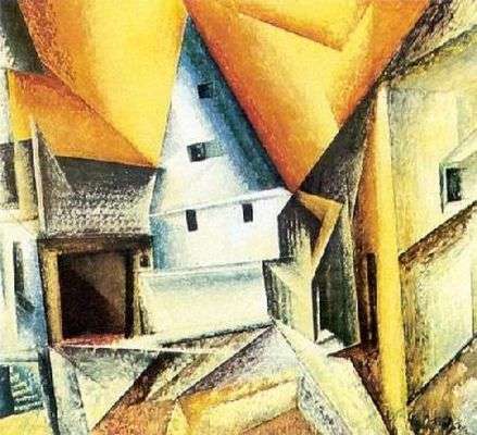 Upper Weimar, par Lyonel Feininger