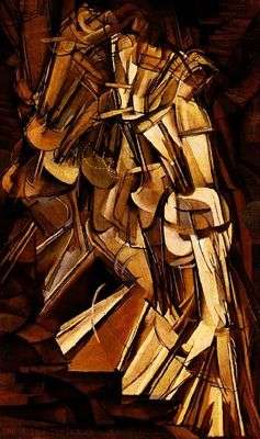 Nu descendant un escalier, par Marcel Duchamp
