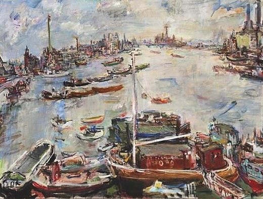 Londres : Chelsea, par Oskar Kokoschka