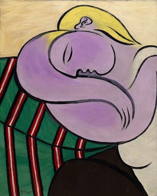 Femme aux cheveux jaune, par Pablo Picasso