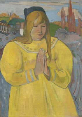 Jeune chrétienne, par Paul Gauguin