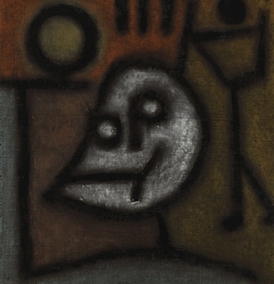 Mort et feu, par Paul Klee
