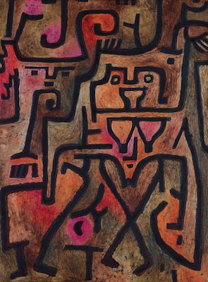 Sorcières de la forêt, par Paul Klee