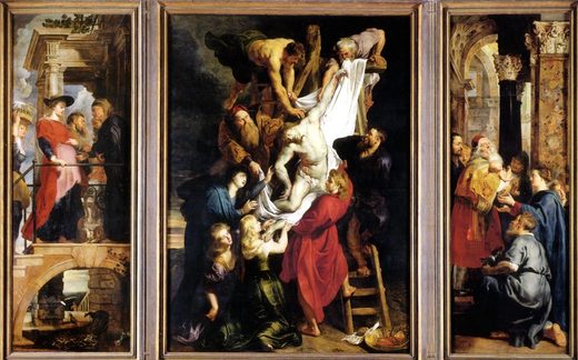 La descente de la croix, par Peter-Paul Rubens