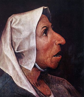 Tête de paysanne, par Pieter Bruegel