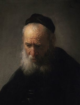 Portrait d'un vieil homme, par Rembrandt van Rijn
