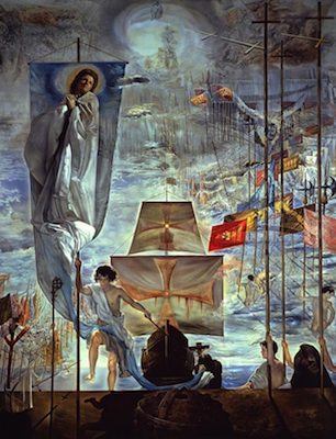 Le rêve de Christophe Colomb, par Salvador Dali