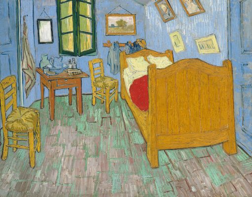 La chambre à coucher, par Vincent Van Gogh