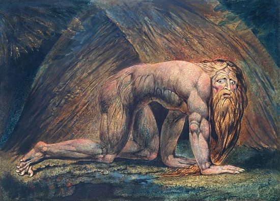 Nabuchodonosor, par William Blake
