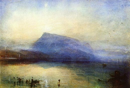 Le Rigi bleu, par William Turner