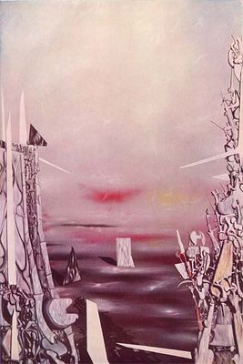 Crainte, par Yves Tanguy