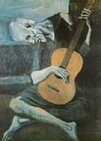 Le vieux guitariste, tableau de Pablo Picasso