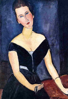 Madame Georges van Muyden, par Amedeo Modigliani