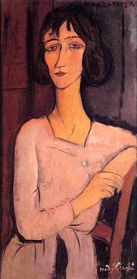Margarita assise, par Amedeo Modigliani