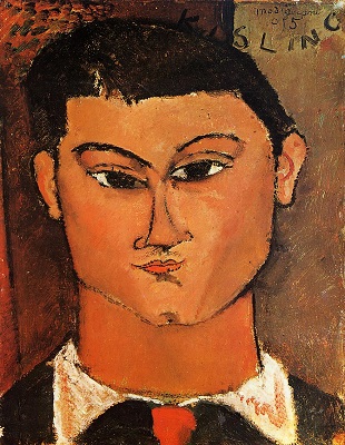 Portrait de Moïse Kisling, par Amedeo Modigliani