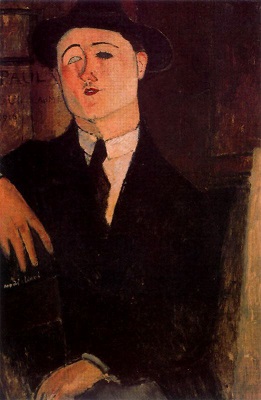 Portrait de Paul Guillaume, par Amedeo Modigliani