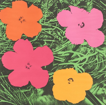 Fleurs, par Andy Warhol