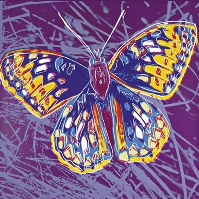Papillon, par Andy Warhol